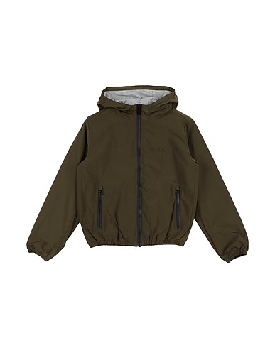 WOOLRICH Giubbotto Verde militare 100% Poliestere, Cotone