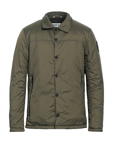 TAKESHY KUROSAWA Jacket Military green 100% Nylon