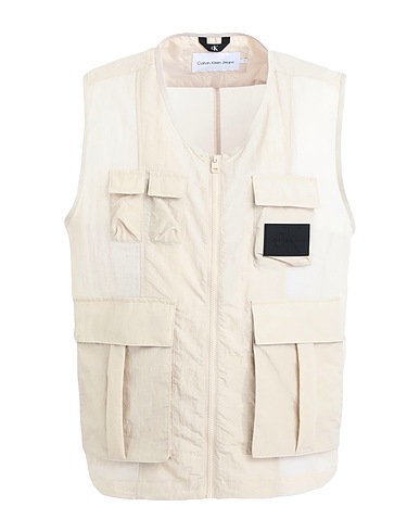 CALVIN KLEIN JEANS Jacket Beige 100% Polyamide