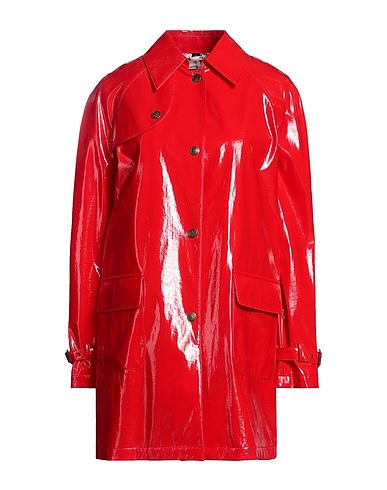SEALUP Full-length jacket Red 75% Cotton, 15% Polyurethane, 10% Viscose