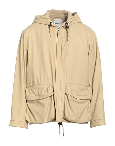 SANDRO Giubbotto Beige 60% Poliammide, 25% Poliuretano, 15% Elastan