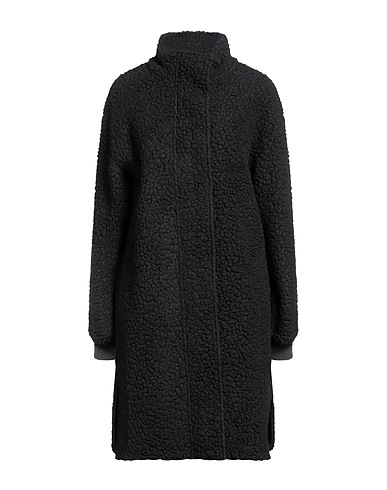 EUROPEAN CULTURE Teddy Coat Nero 63% Fibre sintetiche, 28% Lana Vergine, 6% Lino, 2% Cotone, 1% Lycra®