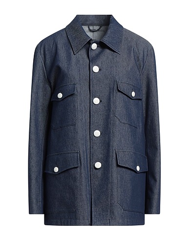 VI TO VI Soprabito Blu notte 62% Cotone, 34% Poliestere, 4% Elastan