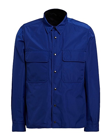 BRIAN DALES Jacket Midnight blue 100% Polyester