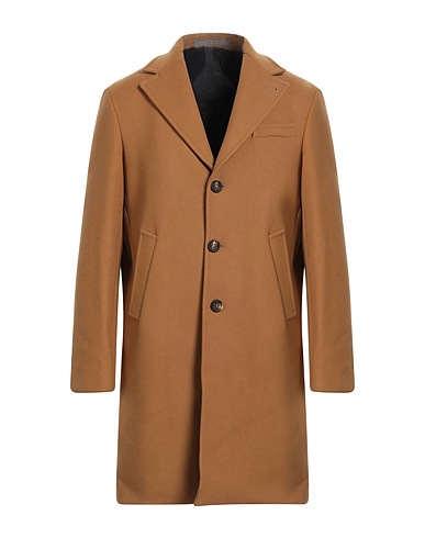 ELEVENTY Coat Camel 75% Wool, 25% Polyamide