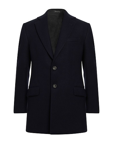 TAKESHY KUROSAWA Coat Navy 100% Polyester