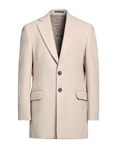TAKESHY KUROSAWA Coat Beige 100% Polyester