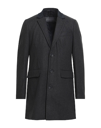 FRENCH CONNECTION Coat Charcoal 60% Polyester, 40% Wool