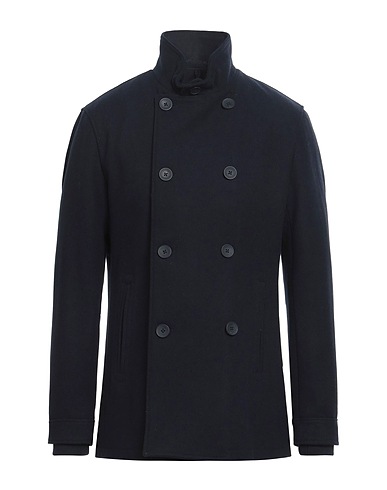 FRENCH CONNECTION Cappotto Blu notte 60% Poliestere, 40% Lana