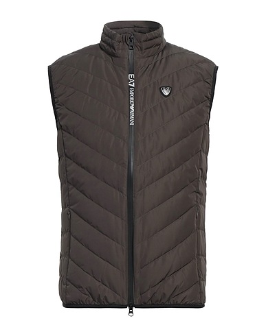 EA7 Piumino Verde militare 100% Poliestere