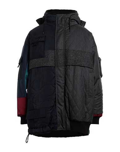 VALENTINO GARAVANI Coat Lead 100% Silk, Wool, Cotton, Polyester, Polyamide