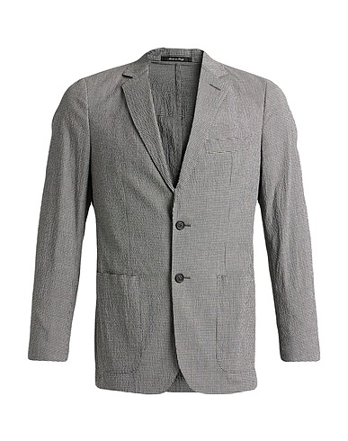 DUNHILL Blazer Black 99% Cotton, 1% Elastane