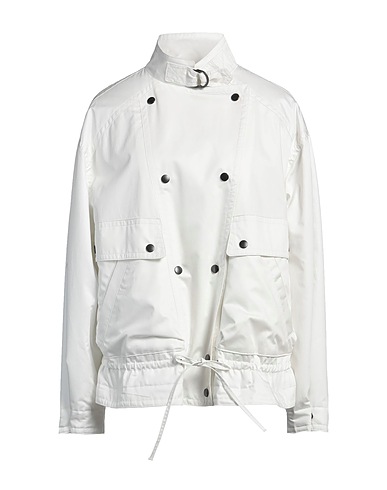 ISABEL MARANT Double breasted pea coat White 100% Cotton