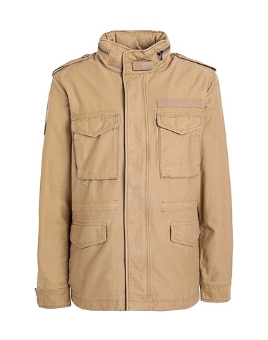 SUPERDRY Jacke Kamel 100% Baumwolle