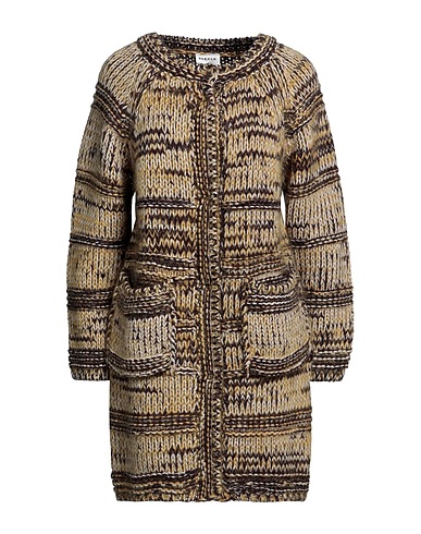 P.A.R.O.S.H. Cappotto Senape 32% Lana, 28% Acrilico, 24% Lana di alpaca, 10% Lana mohair, 6% Poliammide