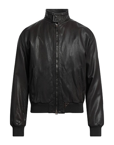 STEWART Bomber Dark brown 100% Leather