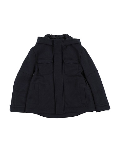 DONDUP Coat Midnight blue 80% Wool, 20% Polyamide