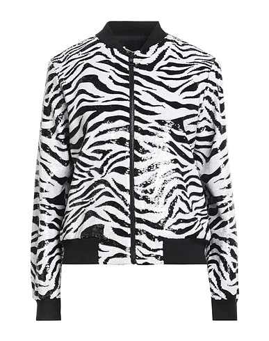 ALICE + OLIVIA Bomber White 100% Polyester, Cotton, Elastane