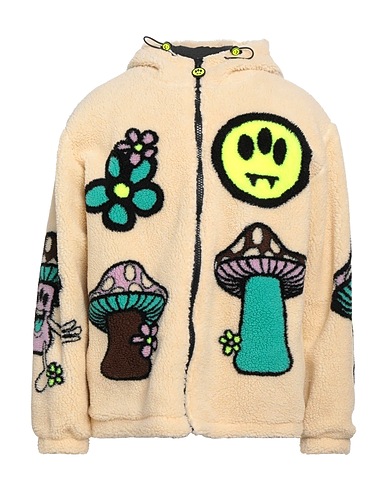 BARROW Teddy Coat Beige 54% Polyacrylic, 46% Polyester