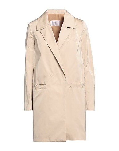 ANNIE P. Caban e doppio petto Beige 100% Poliestere