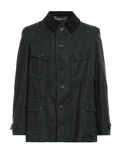 MAISON MARGIELA Jacket Dark green 100% Cotton