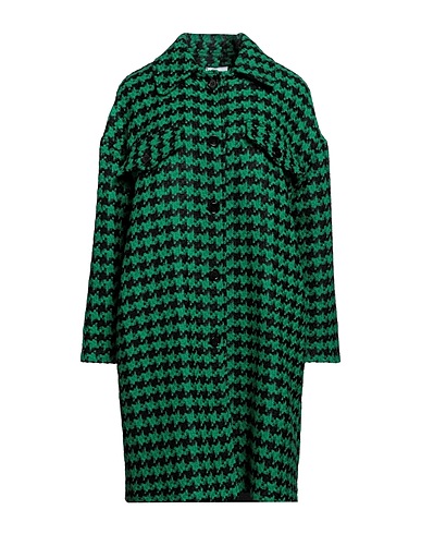 EXTE Coat Green 70% Polyester, 20% Wool, 10% Viscose