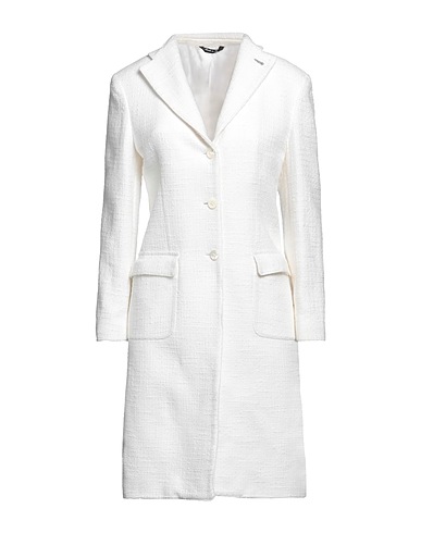 MARC BLANCO Coat White 100% Cotton