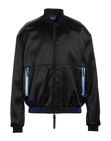 EA7 Bomber Black 97% Polyester, 3% Elastane