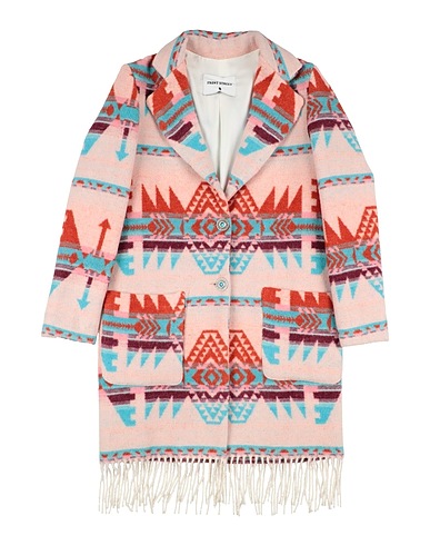 FRONT STREET 8 Cappotto Rosa chiaro 50% Acrilico, 25% Poliestere, 20% Lana, 5% Altre Fibre