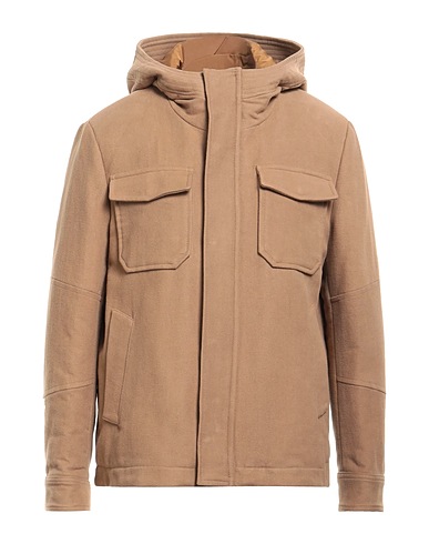 OFFICINA 36 Jacket Camel 100% Cotton