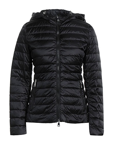 ADD パファージャケット ブラック ナイロン 100%