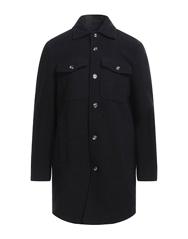 OFFICINA 36 Coat Midnight blue 80% Polyester, 15% Wool, 5% Other Fibres