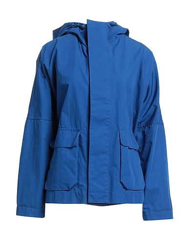 PLANTATION Parka Blu china 70% Cotone, 30% Nylon