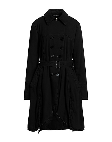 HIGH Coat Black 95% Cotton, 3% Cashmere, 2% Elastane