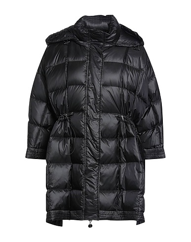 EMMA & GAIA RED Shell jacket Black 100% Polyamide