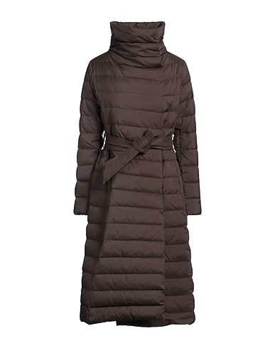 EMMA & GAIA RED Shell  jacket Dark brown 100% Polyamide