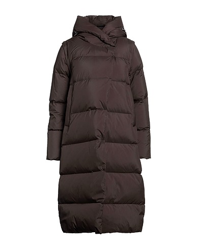 EMMA & GAIA RED Shell jacket Dark brown 100% Polyamide