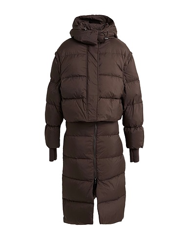 EMMA & GAIA RED Shell jacket Dark brown 100% Polyamide