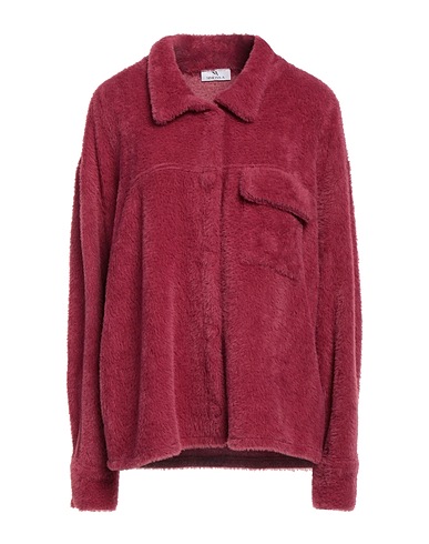 SIMONA A Teddy Coat Magenta 55% Polyester, 45% Polyacrylic