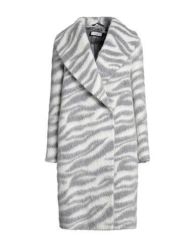 PESERICO Coat Grey 50% Virgin Wool, 49% Alpaca wool, 1% Polyamide