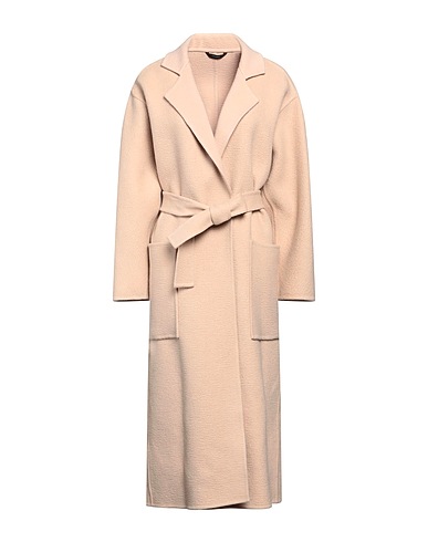 COLOMBO Mantel Beige 100% Wolle vom Baby-Kamel