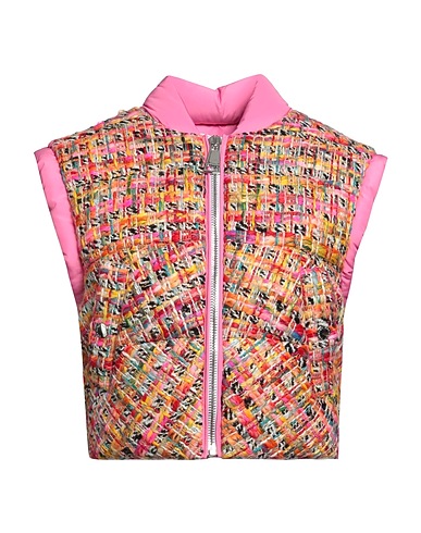 KHRISJOY Shell jacket Pink 59% Polyacrylic, 28% Wool, 11% Polyamide, 1% Polyester, 1% Other Fibres
