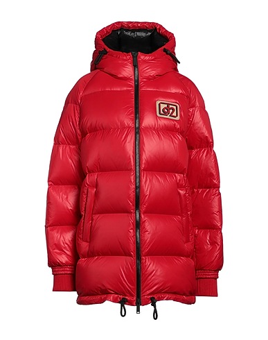 DSQUARED2 パファージャケット レッド ナイロン 100%