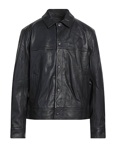 RAG & BONE Jacket Black 100% Lambskin