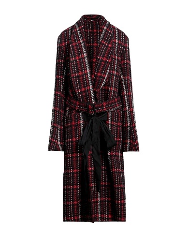 MARNI Coat Burgundy 80% Virgin Wool, 14% Polyamide, 6% Mohair wool
