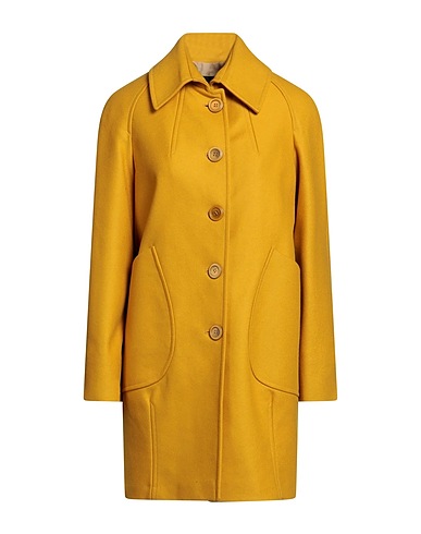 MARCIANO by GUESS Coat Mustard 95% Wool, 5% Other Fibres