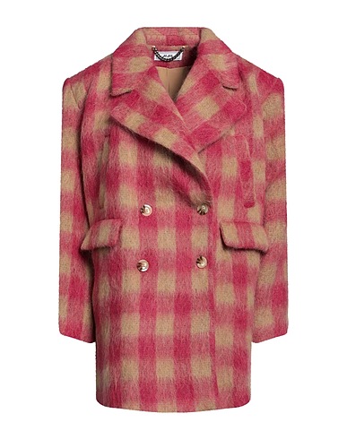 JIJIL Coat Magenta 32% Wool, 28% Polyester, 24% Acrylic, 8% Synthetic fibers, 8% Alpaca wool