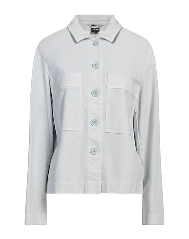 ASPESI Jacket Sky blue 97% Cotton, 3% Elastane