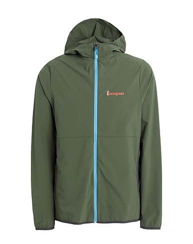 COTOPAXI Jacket Vuelta Performance Windbreaker
 Military green 86% Recycled nylon, 14% Elastane