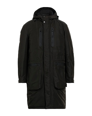 ESEMPLARE Coat Dark brown 100% Polyester